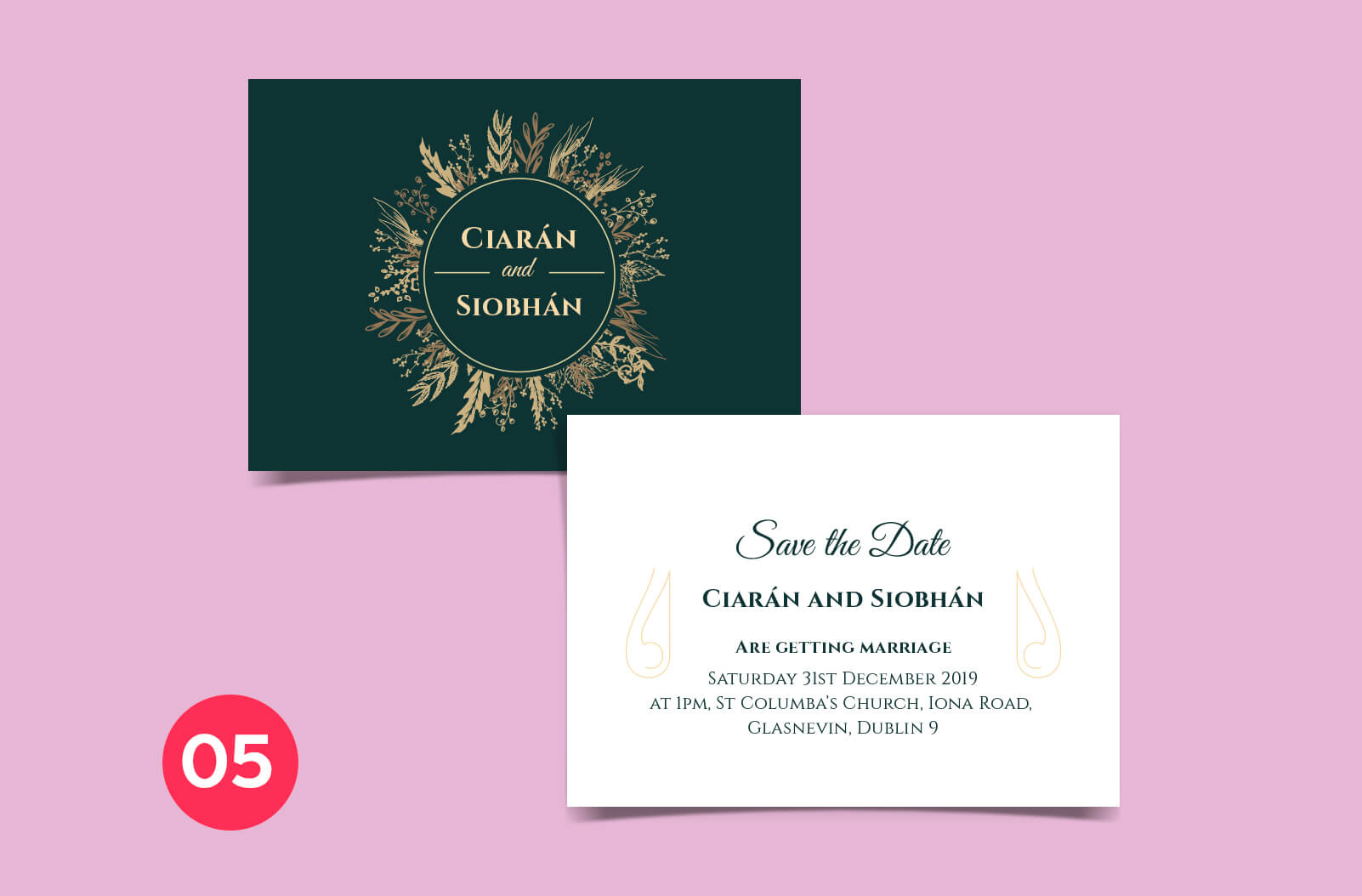 Save the Date Cards Ireland