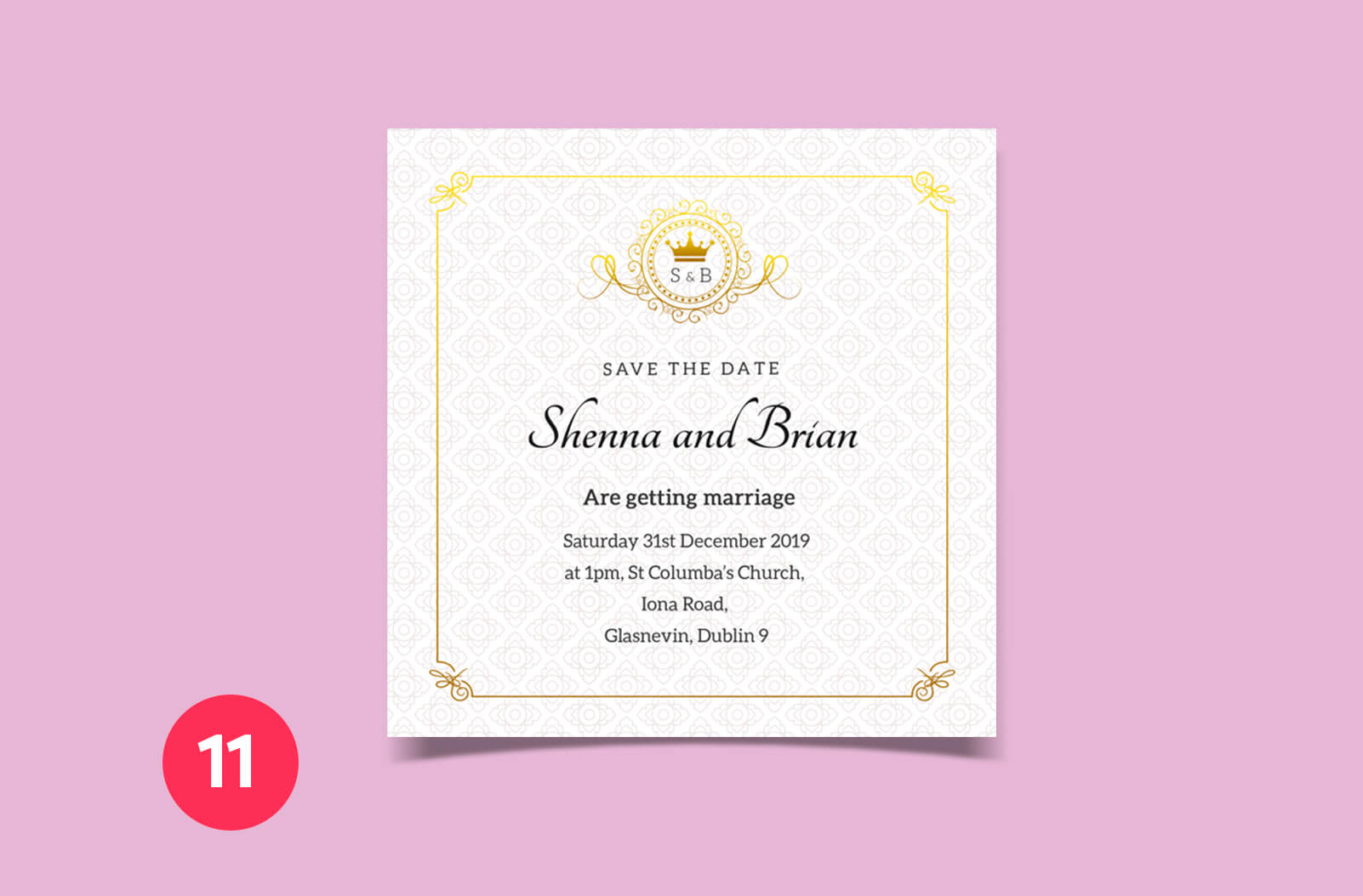 Save the Date Cards Ireland