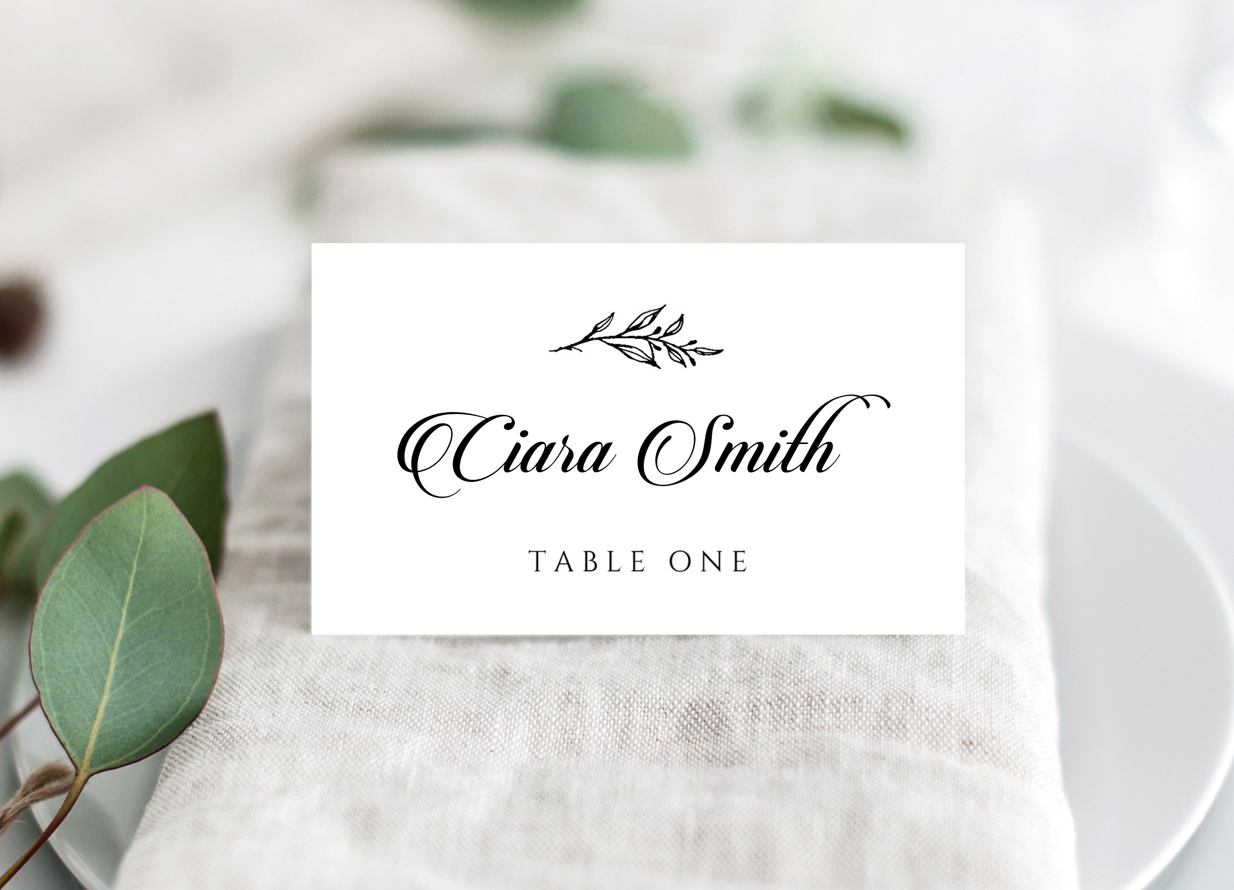 Table Plans & Name Cards Ireland
