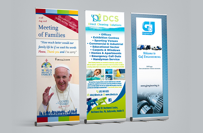 Pull Up Banners Ireland
