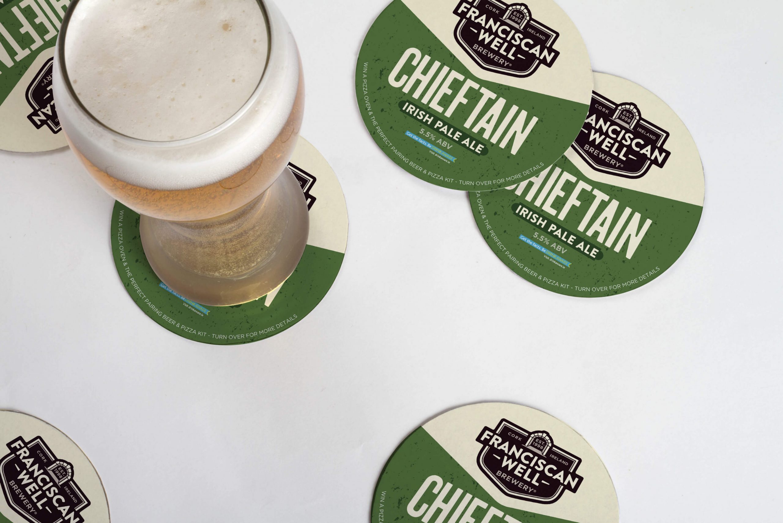 Selection of Beermats Printed by Print Ready Dublin