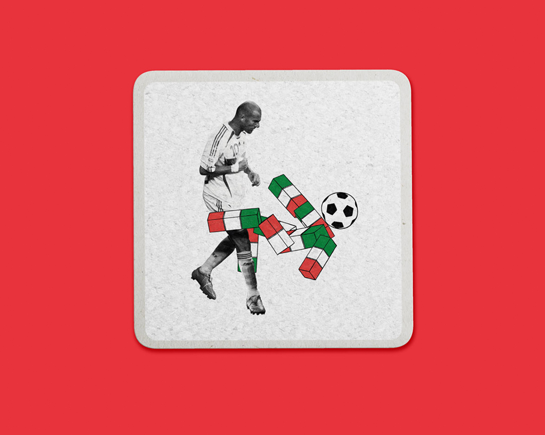 Example of Square Beermats Printed and Designed in Dublin