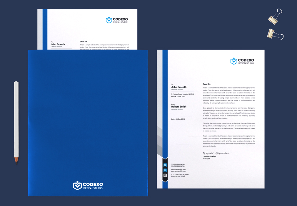 Co-Ordinated Business Stationery